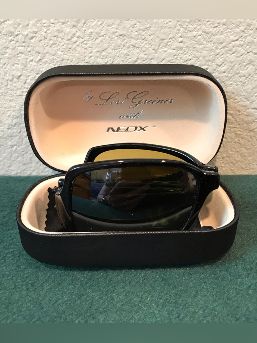 NEOX by Lori Greiner Black Folding Sunglasses